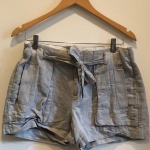 Banana Republic Gray Tie Shorts